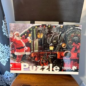 New Santa train puzzle 1000 pieces